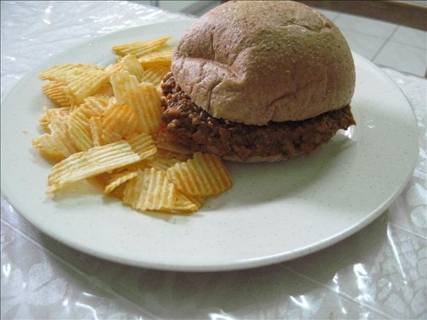 Jason's Healthy yet   Tasty Sloppy Joes (Vegan). Photo by Enjolinfam