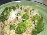 Asparagus and Parsley Pesto Risotto Bake