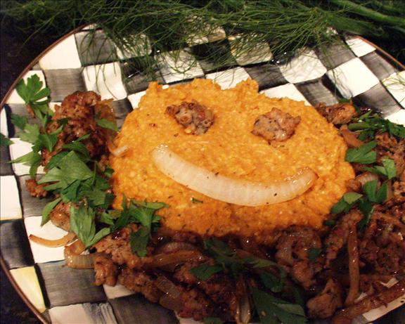 Pumpkin Polenta With Italian Sausage and Fennel. Photo by FLKeysJen