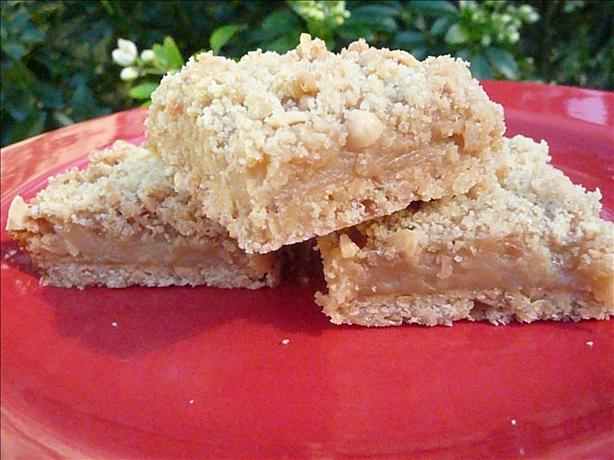 Golden Peanut Butter Bars. Photo by Stardustannie