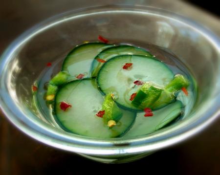 Cucumber Salad. Photo by Andi of Longmeadow Farm