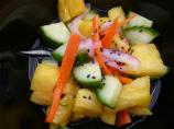 Cucumber Salad With Pineapple and Jalapeno