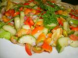 Tomato & Cucumber Salad With Mint