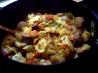 Beer Bratwurst and Cabbage. Recipe by Chef Kiddle