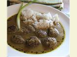 Curry Soup With Meatballs