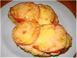 Open Face Tuna Melt Sandwich