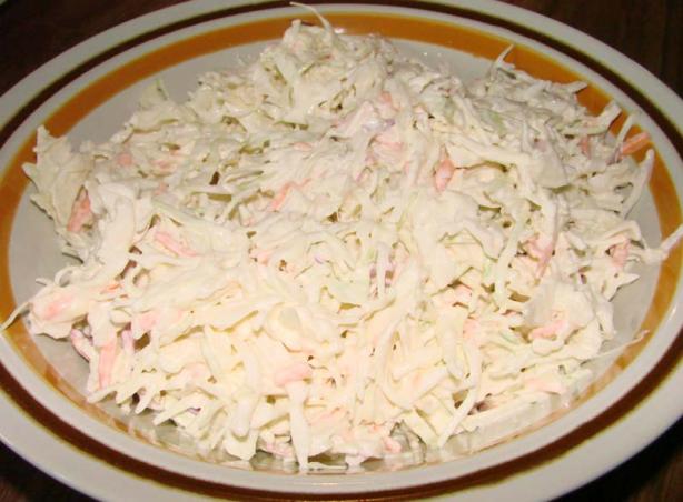 Creamy Coleslaw. Photo by Boomette