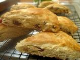 Irish Dried Cherry Buttermilk Scones