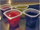 Fruit Jello Cups. Photo by Caryn Dalton