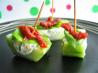 Boursin, Tomato and Cucumber Nibbles. Recipe by Nic