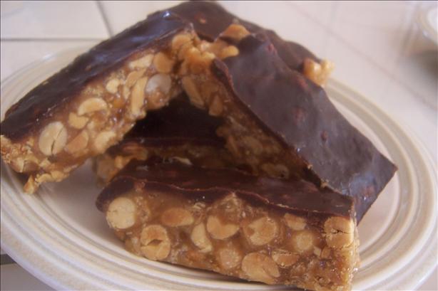 Baby Ruth Copycat Bars. Photo by anme