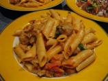 Penne With Spicy Vodka Tomato Cream Sauce