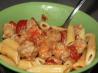 Penne With Spicy Vodka Tomato Cream Sauce