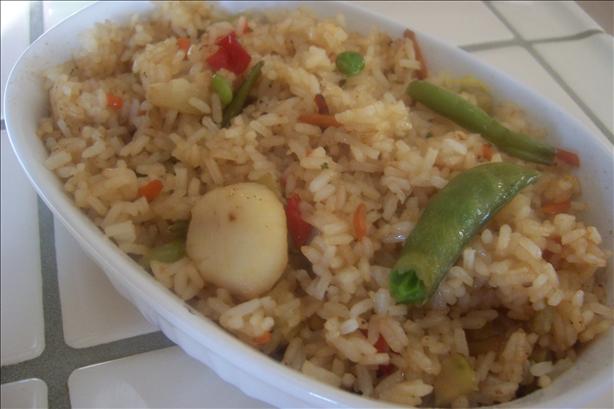 Easy Fried Rice for Two. Photo by anme