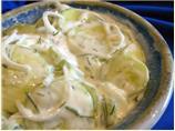 Diabetic Dill Sweet Cucumber Salad
