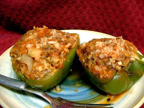 Mom's Stuffed Bell Peppers. Photo by VickyJ