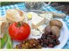 Traditional English Pub Style Ploughman's Lunch