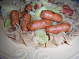 Kielbasa-Cabbage Skillet