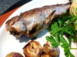 Grilled Trout Florentine