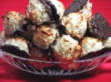 Chocolate Dipped Coconut Macaroons