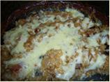 Quick and Easy One-Bowl Cheesy Onion Rice Bake