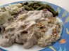 Stuffed Pork Chops in Mushroom Soup