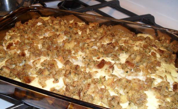 Chicken or Turkey Casserole. Photo by vivmom