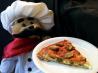 Sinless Spinach Stuffed Pizza. Recipe by smellyvegetarian