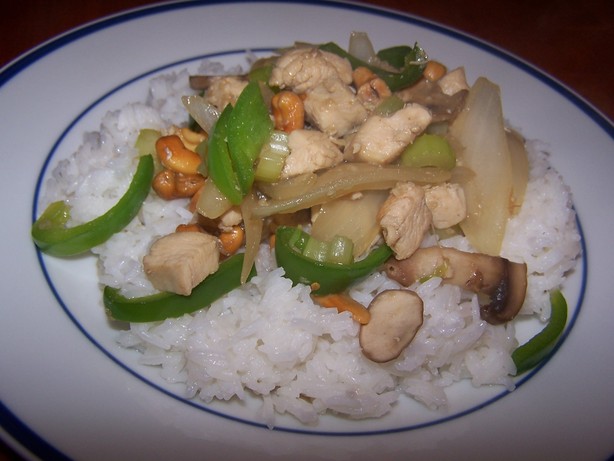 Thai Chicken & Cashews. Photo by Goji Girl