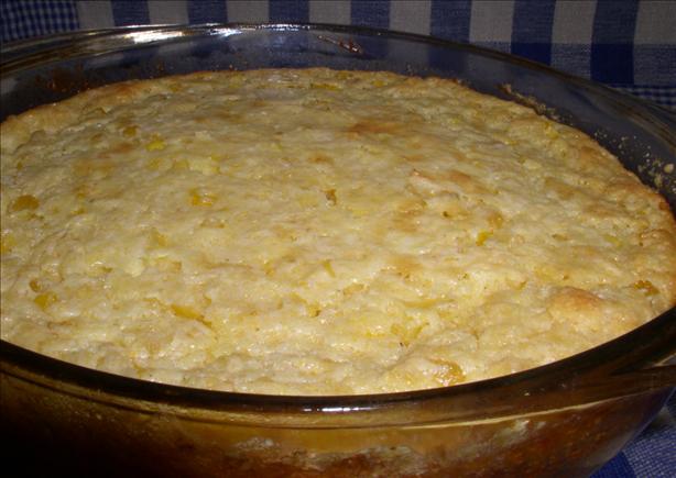 Southern Jiffy Corn Pudding. Photo by Color Guard Mom