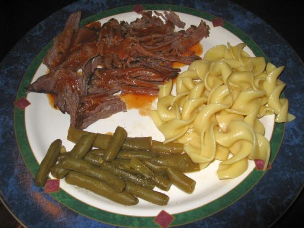 Chuck Roast Barbecue. Photo by michelles3boys