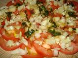 Tomato - Cucumber Salad With Fresh Basil