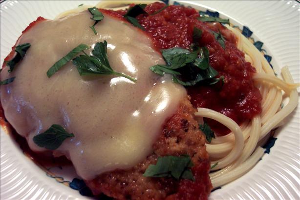 My Chicken Parmigiana. Photo by HeatherFeather