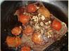 Sirloin Steak with Tomatoes and Garlic (for 1 double for 2)