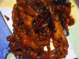 Ginger Glazed Chicken Feet With Brown Sugar and Soy