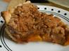 Peach Pie With Almond-Pecan Streusel. Recipe by Beth A.