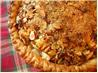 Peach Pie With Almond-Pecan Streusel