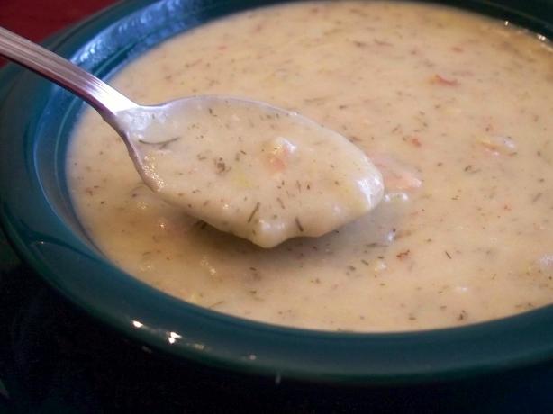 Slow Cooker Potato-Leek Soup. Photo by *Parsley*