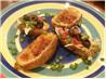 Low Fat Potato Skins. Recipe by mydesigirl