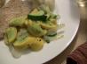Sauteed Yellow Squash with onion (for 1 or 2). Recipe by Derf