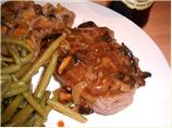 Steak and Drunken Mushroom