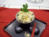 Curried Chicken Rice Salad. Photo by Chef TraceyMae