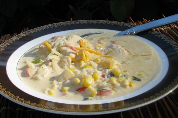 Mexican Chicken Corn Chowder. Photo by lazyme