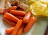 Apple and Honey Glazed Baby Carrots