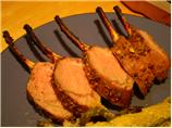 Mustard Rosemary Rack of Lamb