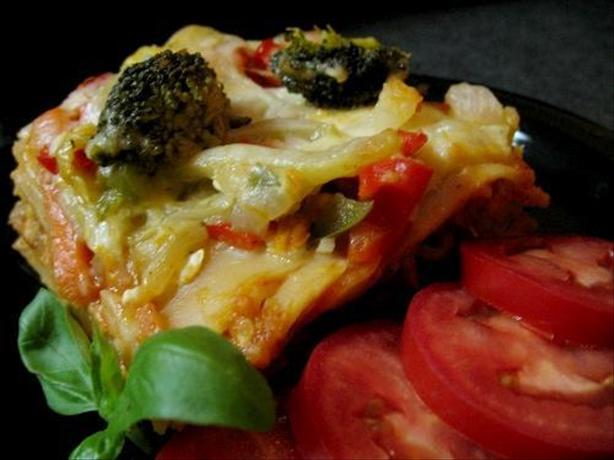 Very Veggie Lasagna. Photo by R.Lynn