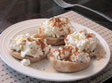 Cottage Cheese, Honey and Cinnamon on Toast!