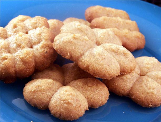 Pressed Peanut Butter Cookies. Photo by PaulaG