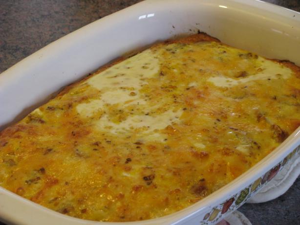 Crescent Roll Breakfast Casserole. Photo by Shelby Jo