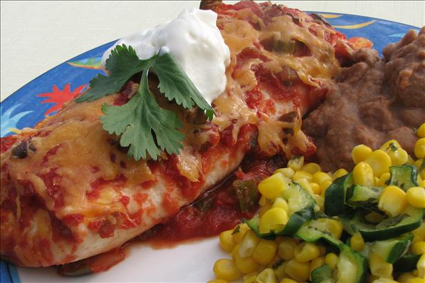 Low Fat Chicken Enchiladas With High Fat Taste.. Photo by lazyme